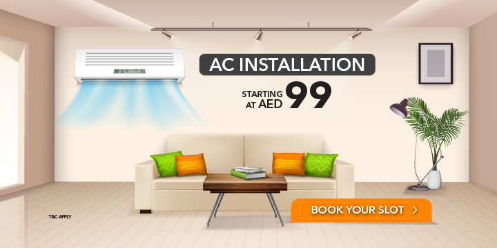 Air conditioning installation and AC installation service in Dubai