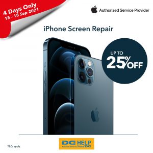 iPhone screen repair price reduced