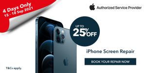 iPhone screen repair price reduced