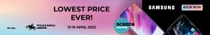 Samsung mobile screen repair promotion