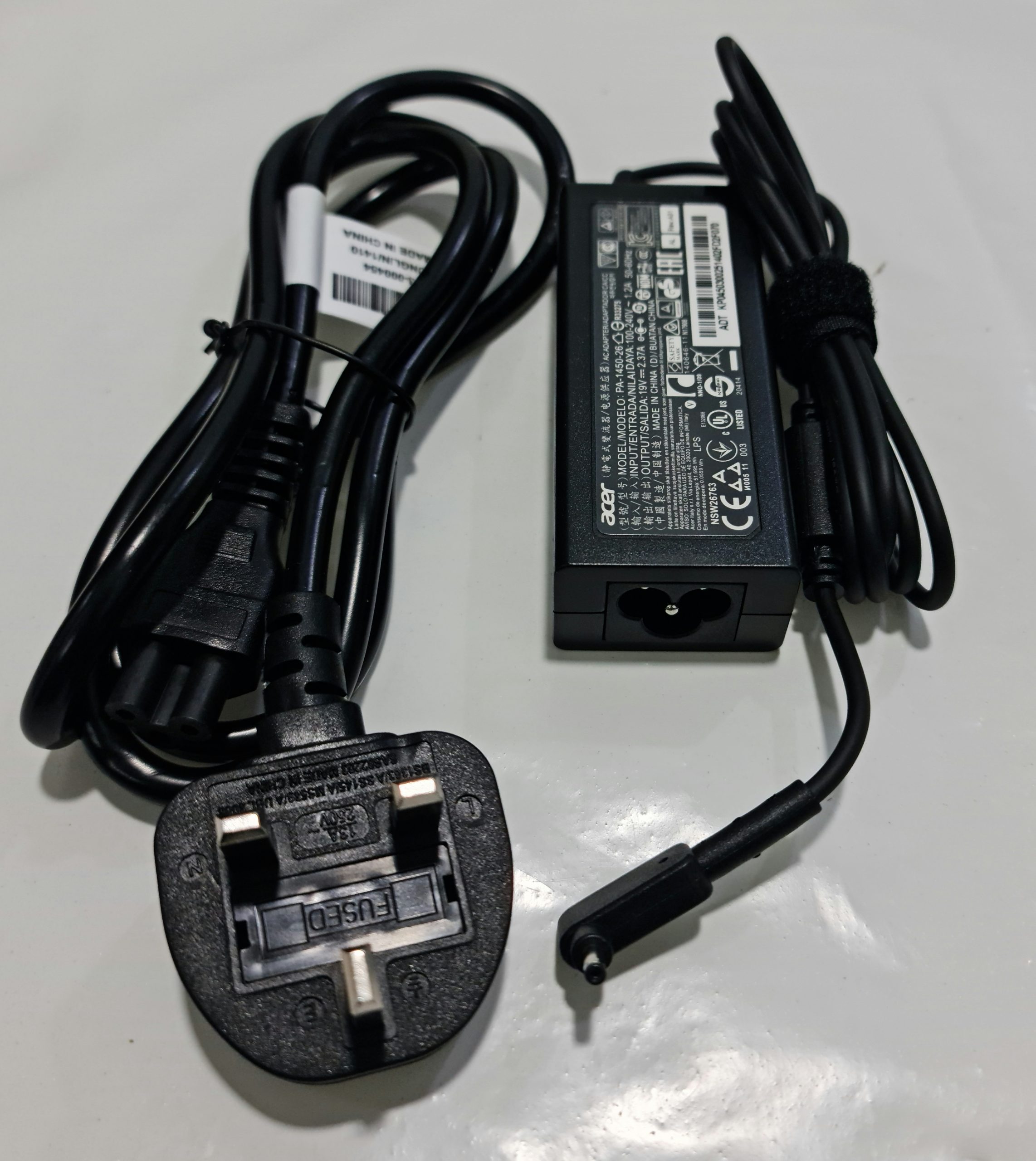 Buy ACER Adaptor 45W SMALL PIN