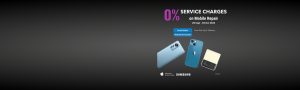 mobile screen repair with no service charges