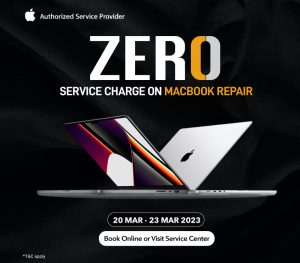 Zero Service Charges on MacBook Repair