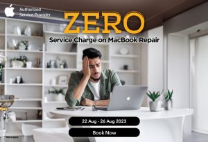 We're offering zero service charges on all MacBook repairs! Bring your MacBook in today and get it fixed for free.