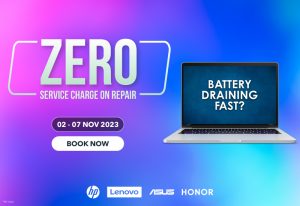 Get Your Laptop Fixed with Zero Service Fee