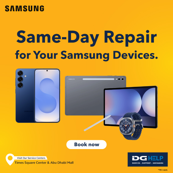 Same Day Samsung Repair — DG Help Samsung Authorized Service Center UAE