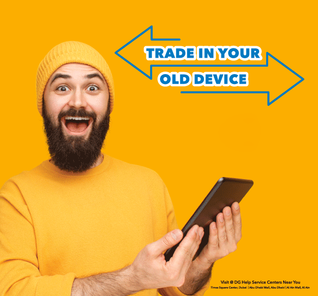 Trade In Your Old Device — DG Help UAE